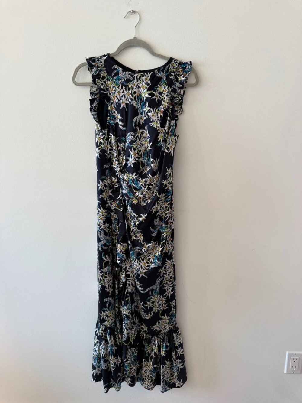 Cinq à Sept Floral Silk Dress in size 10
